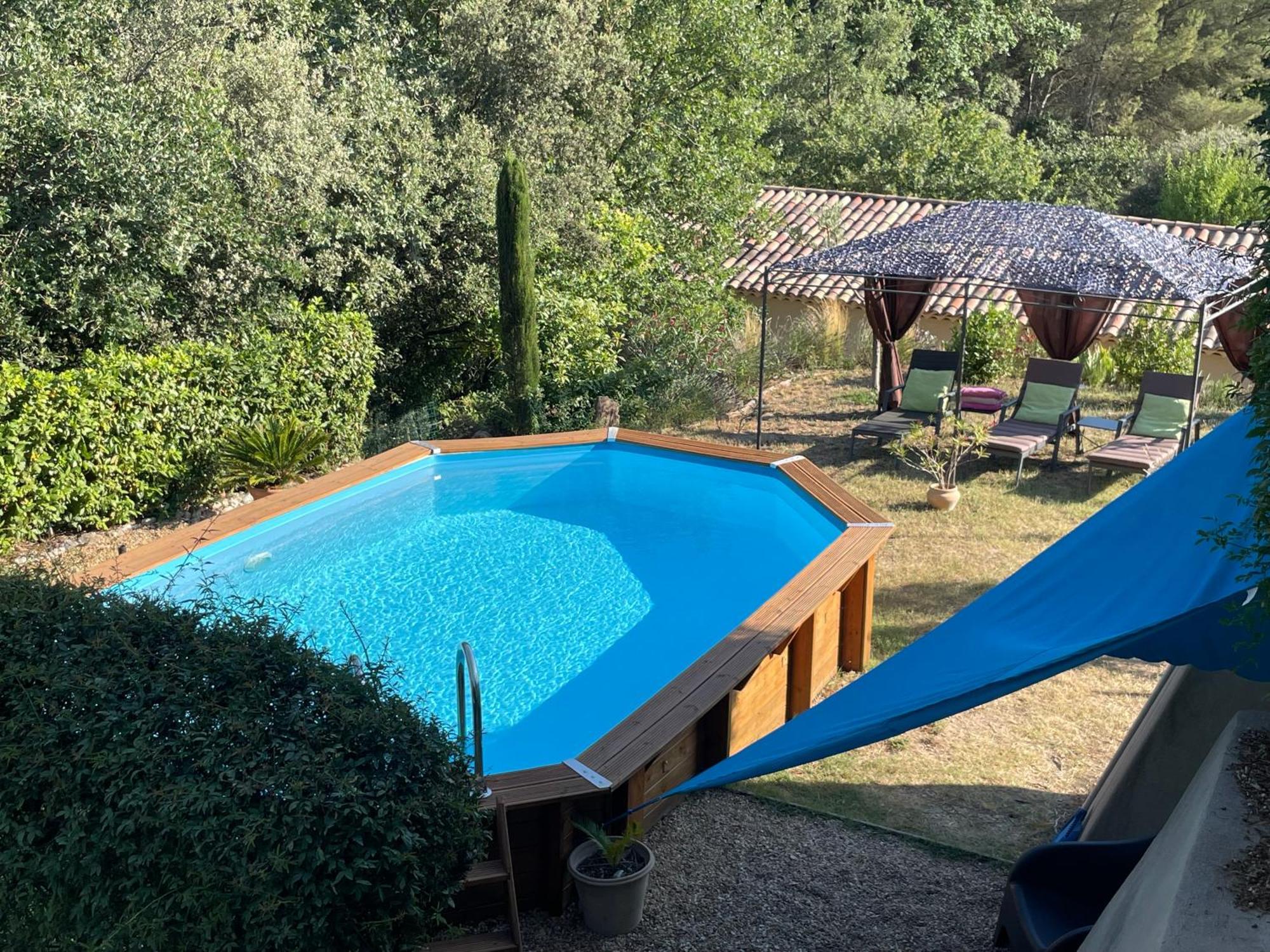 Maison d'hôtes les Jardinettes en Luberon Villelaure Exterior foto